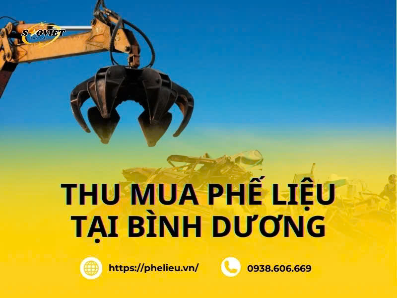 Phế liệu Sao Việt chuyên thu mua phế liệu tại Bình Dương